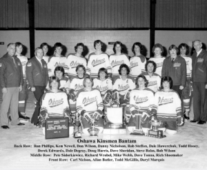 1977-78 Oshawa Kinsmen Bantam Hockey Team